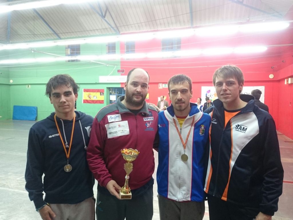 Casares, en el podio de Madrid