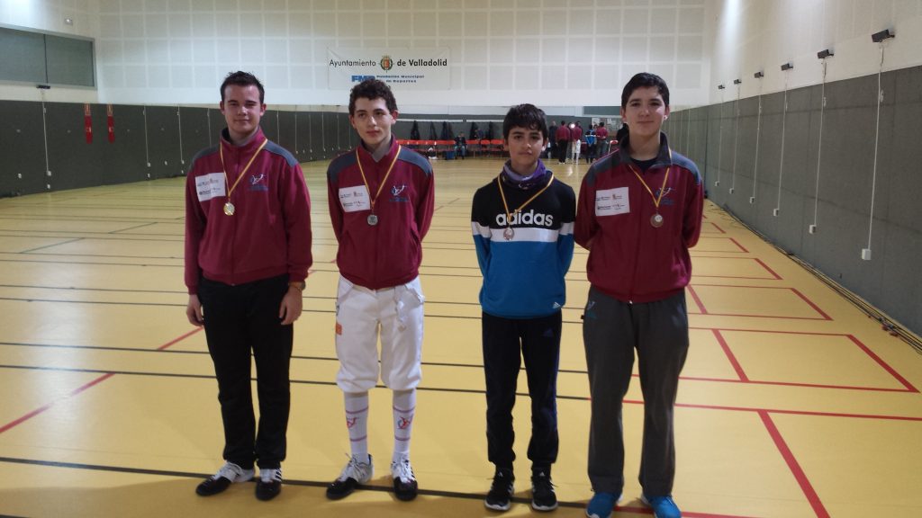 podium cadete-juvenil