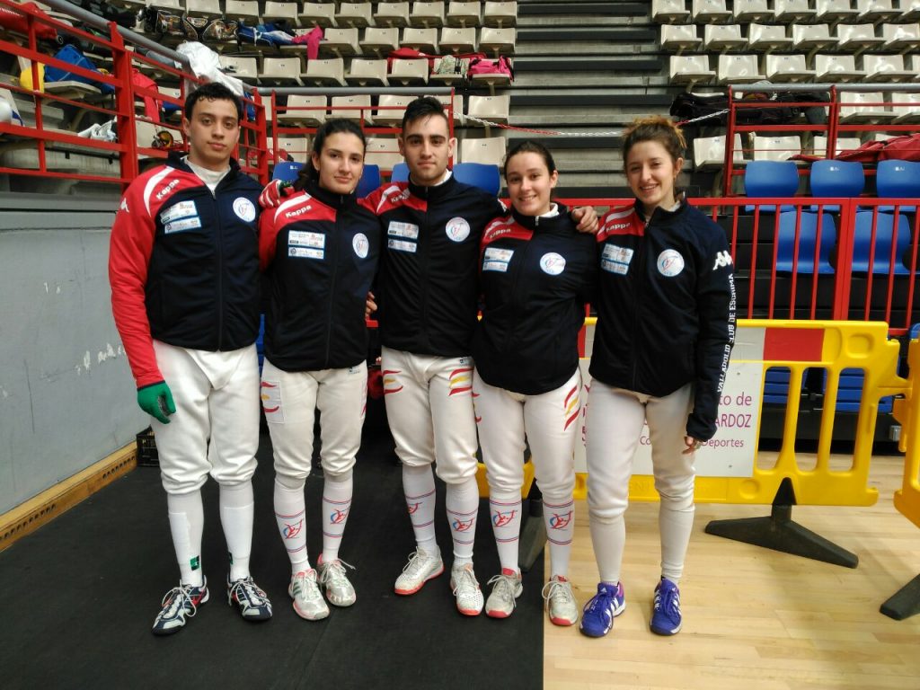 Los cinco tiradores del VCE sub 23