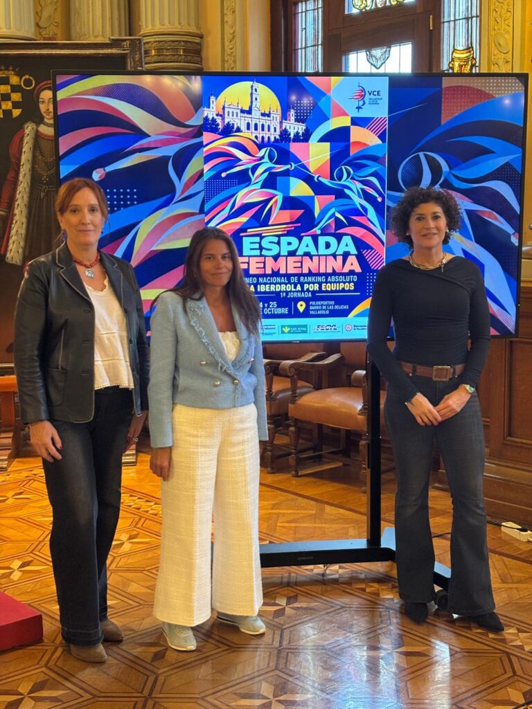 Presentación del Torneo Nacional de Espada Femenina Absoluto y de la primera jornada de la Liga Iberdrola por equipos en Valladolid.